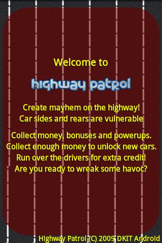 Highway Patrol  FREE