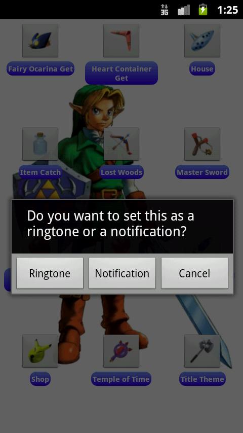 Zelda Soundboard: OOT III Android Casual