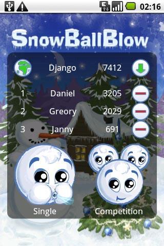 SnowBallBlow Android Arcade & Action