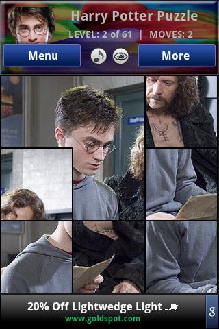 Harry Potter Puzzles Android Brain & Puzzle