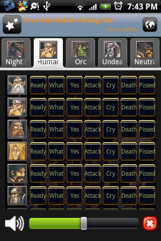 Warcraft III Soundboard Android Casual