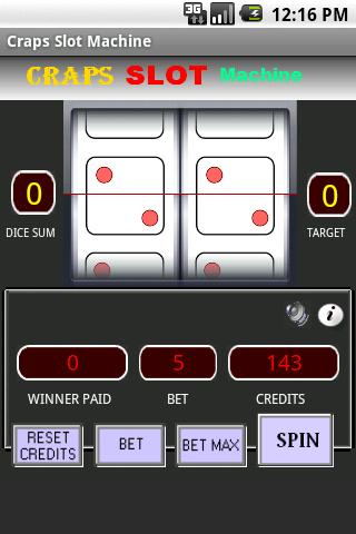 Craps Slot Machine Android Cards & Casino