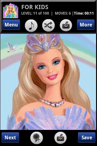 Barbie Special For Kids Android Brain & Puzzle