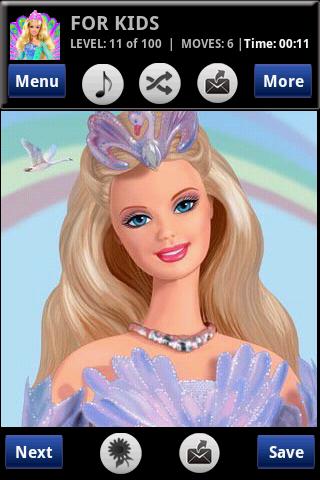 Barbie Special For Kids Android Brain & Puzzle