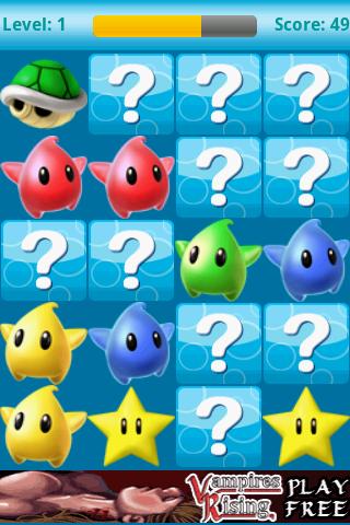 SuperMario Memory Game