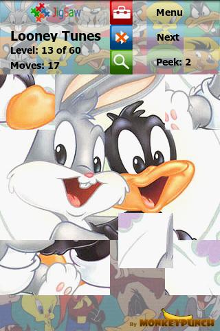 Looney Tunes Puzzle : Jigsaw Android Brain & Puzzle