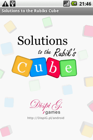 Solutions to the Rubik’s Cube Android Brain & Puzzle