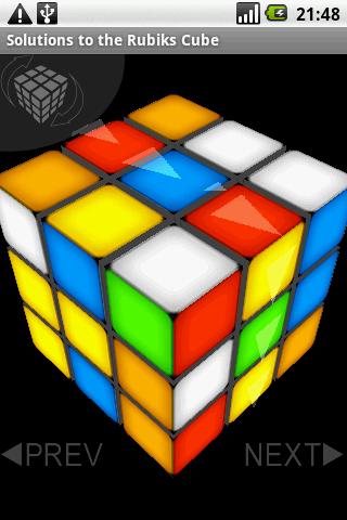 Solutions to the Rubik’s Cube Android Brain & Puzzle