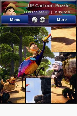 ‘UP’ Cartoon Puzzle Android Casual