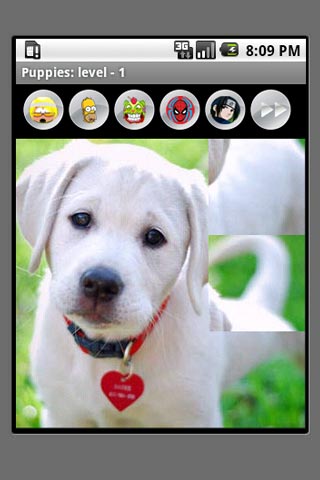 Puppies and Kittens Puzzles Android Brain & Puzzle