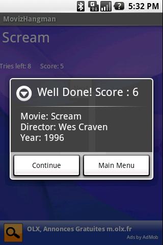 Moviz’Hangman Android Casual