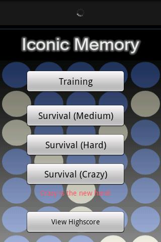 Iconic Memory Android Brain & Puzzle