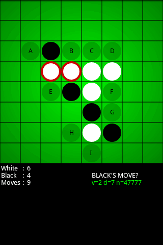 Reversi for Android Android Brain & Puzzle
