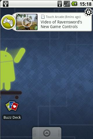 Gaming Buzz Widget Android Casual