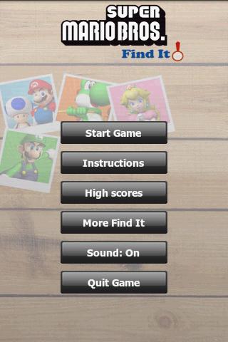 Find It : Super Mario Bros. Android Arcade & Action