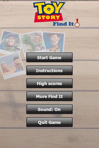 Find It : Toy Story Android Arcade & Action