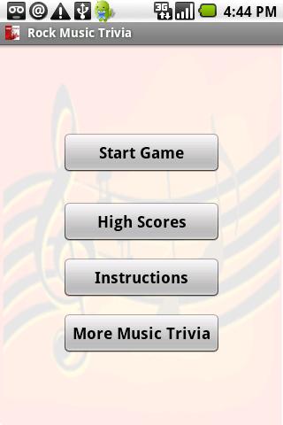 Rock Music Trivia Android Brain & Puzzle