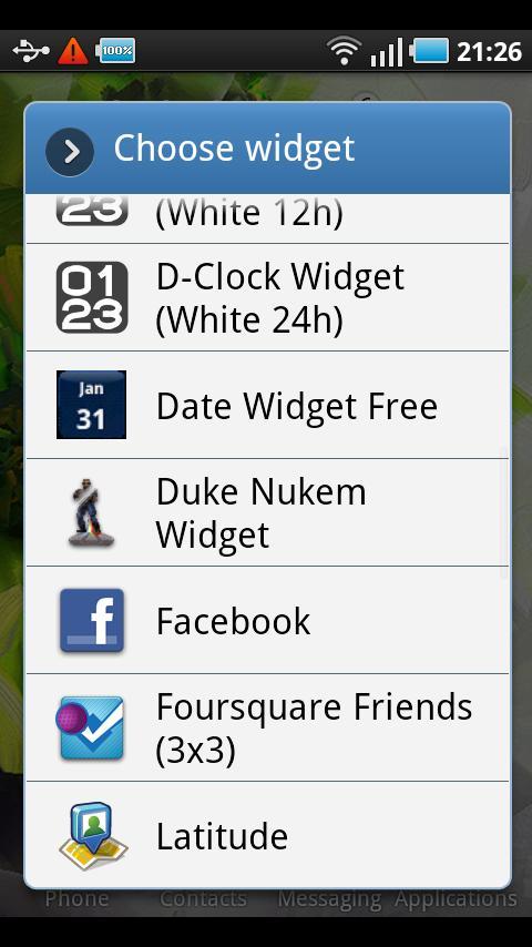 Duke Nukem Widget