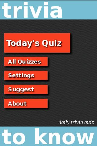 Trivia To Know Android Brain & Puzzle