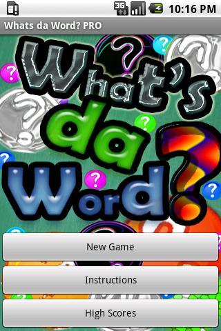 What’s da Word? Android Brain & Puzzle