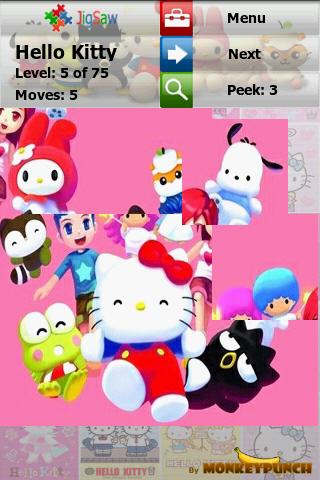 Hello Kitty and Friends Puzzle Android Brain & Puzzle