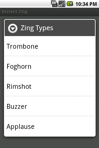 Instant Zing! Sound Board Android Casual