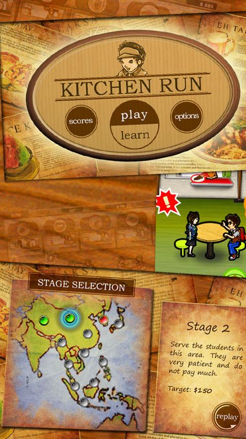 Kitchen Run HD Lite Android Casual