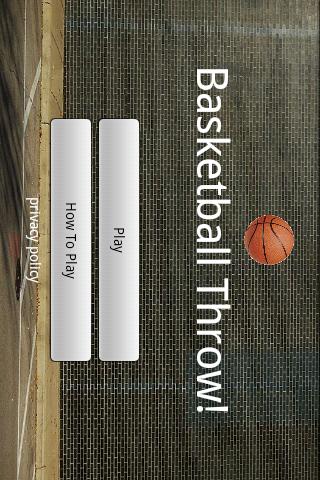 Basketball Throw  Basketball